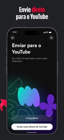 YouTube Create: app de edição iPhone screenshot 6