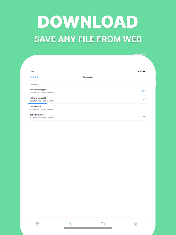 Browser & Offline File Storageのおすすめ画像1