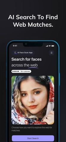 AI Face Scan App screenshot