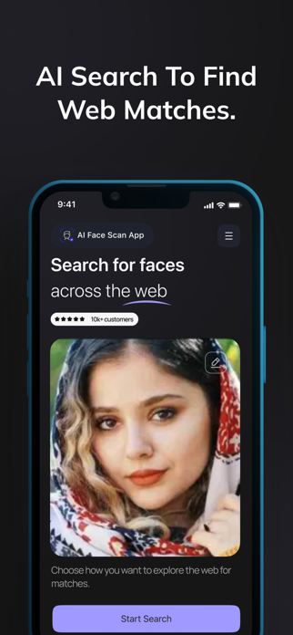 AI Face Scan App Screenshot 4 of 6