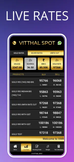 Vitthal Gold screenshot 1