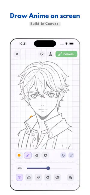 Anime Drawing: AR Tracing screenshot 4