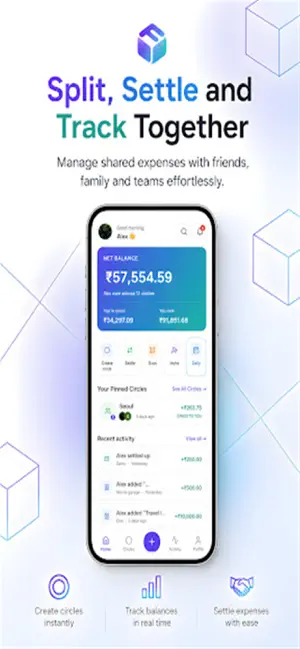 F-Cube: Daily Expense Tracker screenshot 1