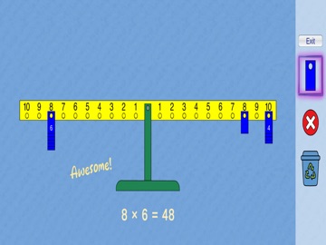Math Balance iPad screenshot