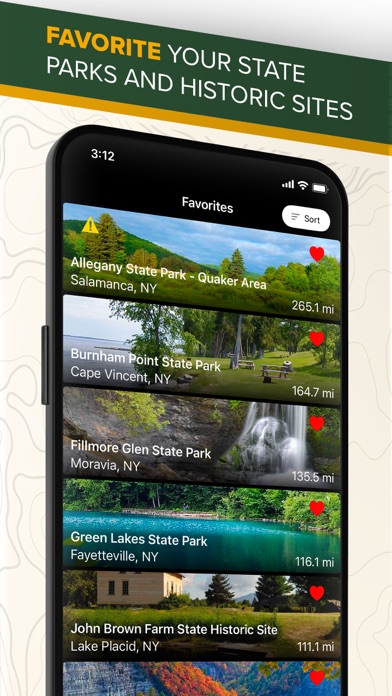NY State Parks Explorer Screenshot