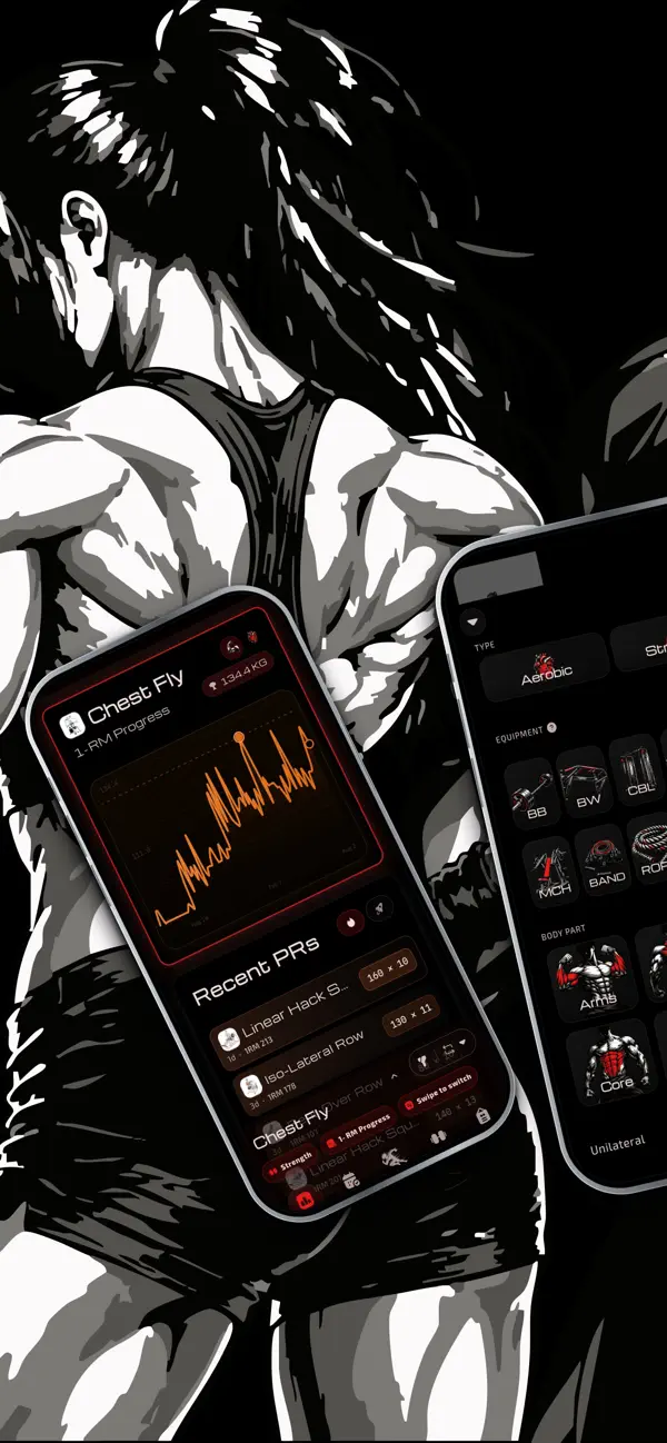 Screenshot #1 pour AFTRBRN: Suivi musculation