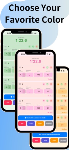 S Metronome: Time Calculator Screenshot 5 of 5