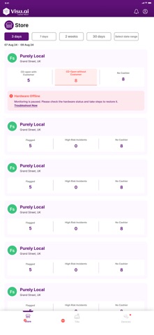 Visu.ai :Cashier Watch screenshot