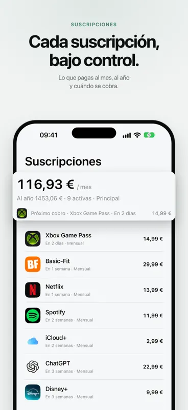 Trackle - Manage Subscriptions screenshot 2 of 6