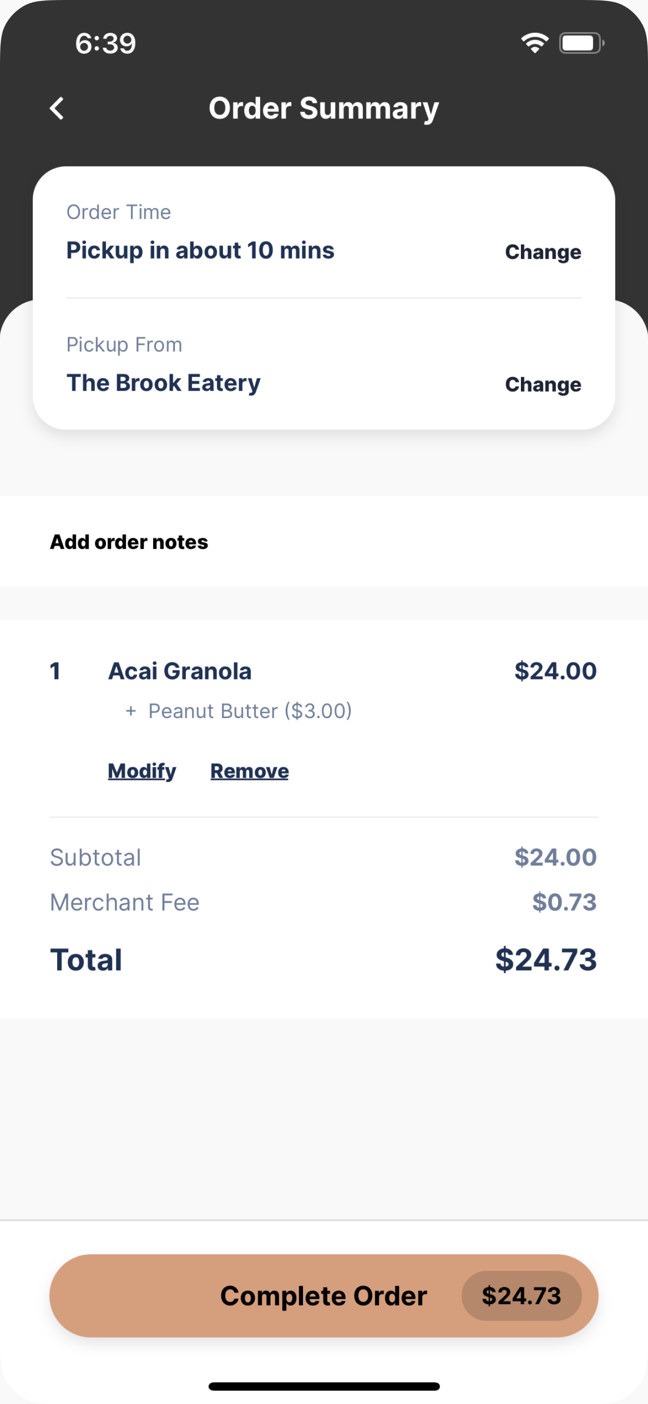 The Brook Eatery screenshot 3