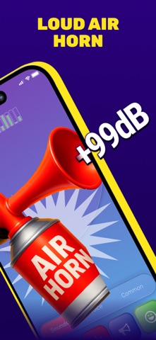 Air Horn Loud - Clipper Sound app screenshot