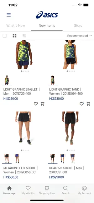ASICS HK screenshot 3