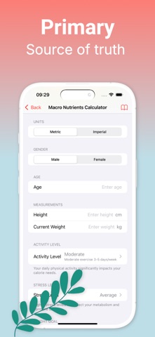 Macro Calculator – Daily Goals screenshot