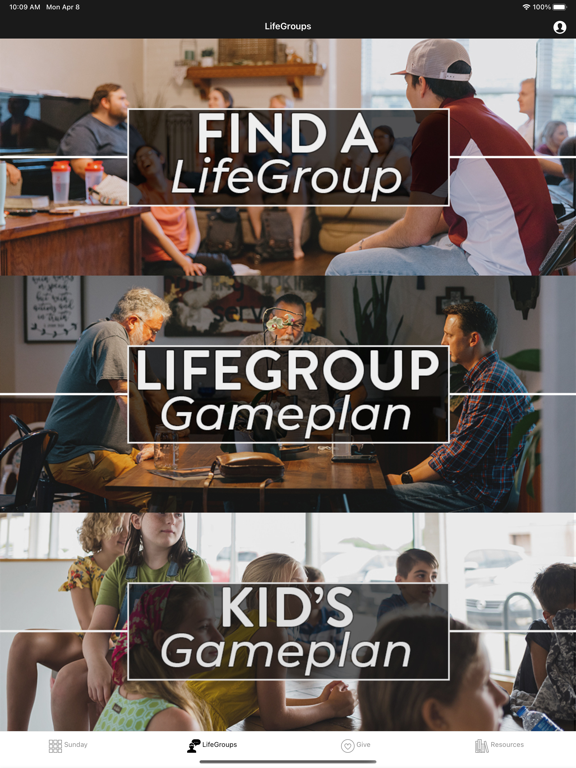 Antioch Fort Worth iPad screenshot 2 - Lifestyle app