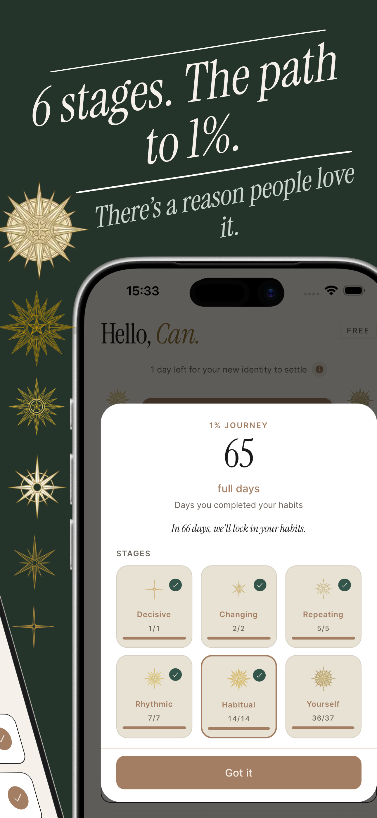 1% — Daily Self Growth screenshot 2