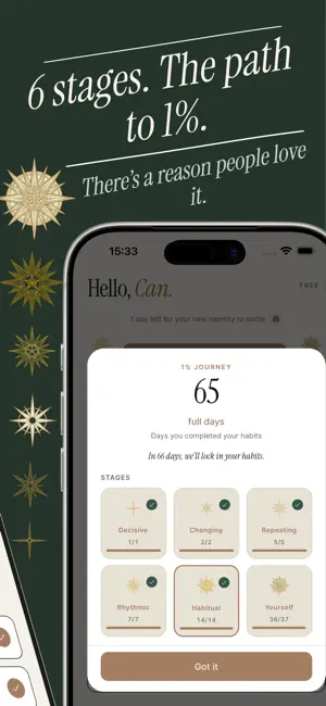 1% — Daily Self Growth screenshot 2