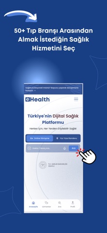 e-Health screenshot
