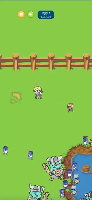 Zombie Craze Survival: 2d Game screenshot 1