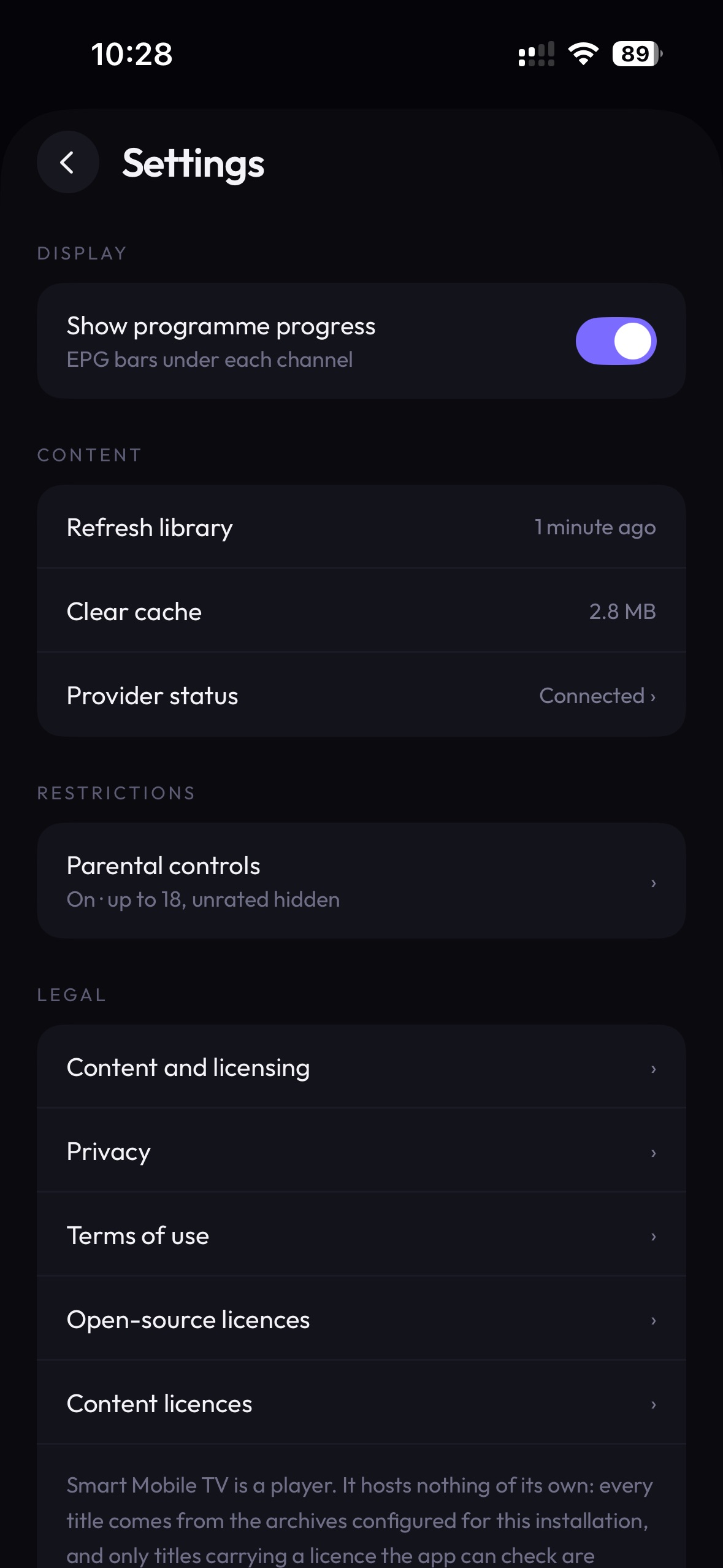 Screenshot 6 of Smart Mobile TV