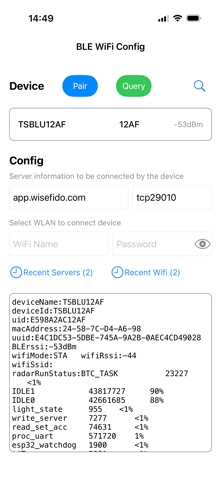 WisefidoBle screenshot