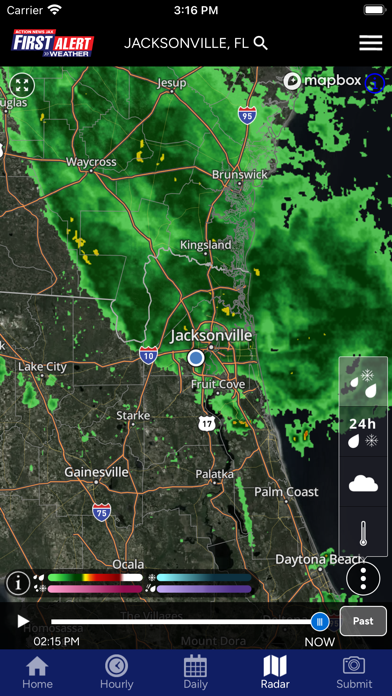 Action News Jax Weather Screenshot