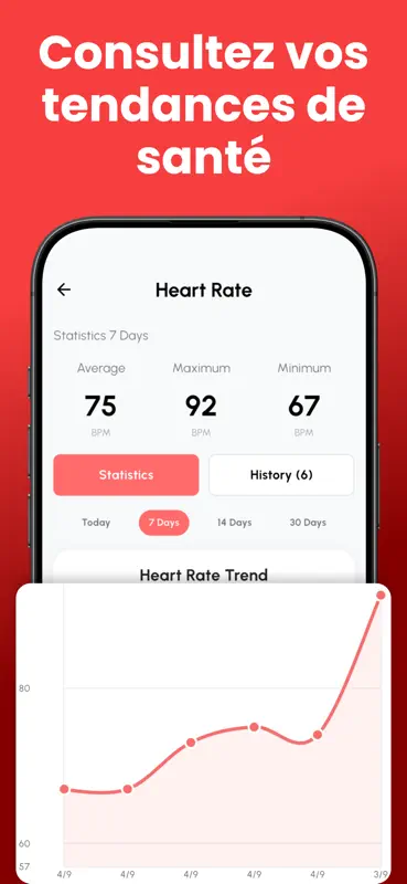 Pouls - Fréquence Cardiaque screenshot 5 of 6