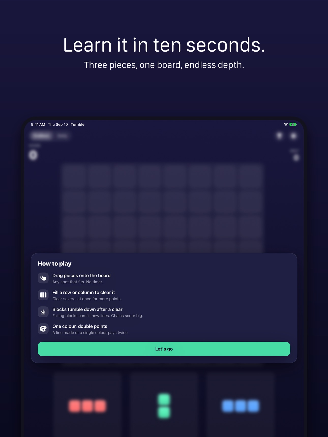 Screenshot 10 of Tumble: Gravity Block Puzzle