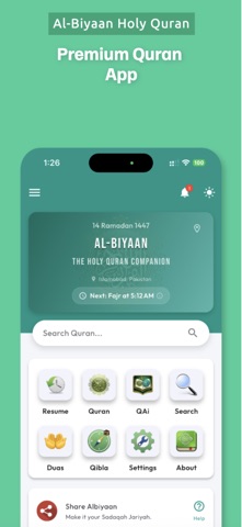 Al-Biyaan - Holy Quran القرآن screenshot