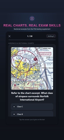 Part 107 Practice Test: Drone iPhone screenshot