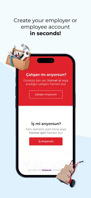 İşin Olsun - Job Search screenshot 1