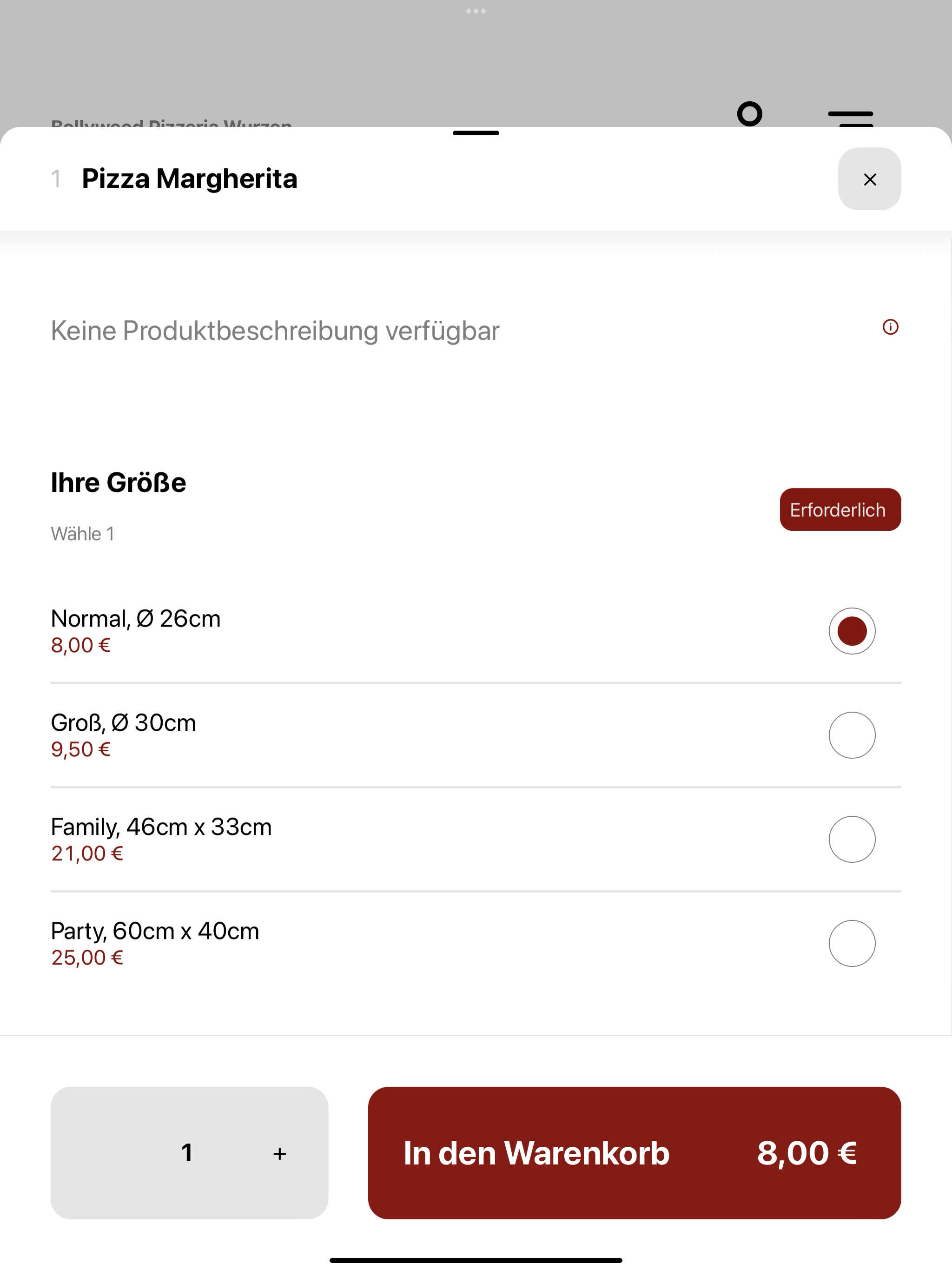 Bollywood Pizzeria Wurzen screenshot 8