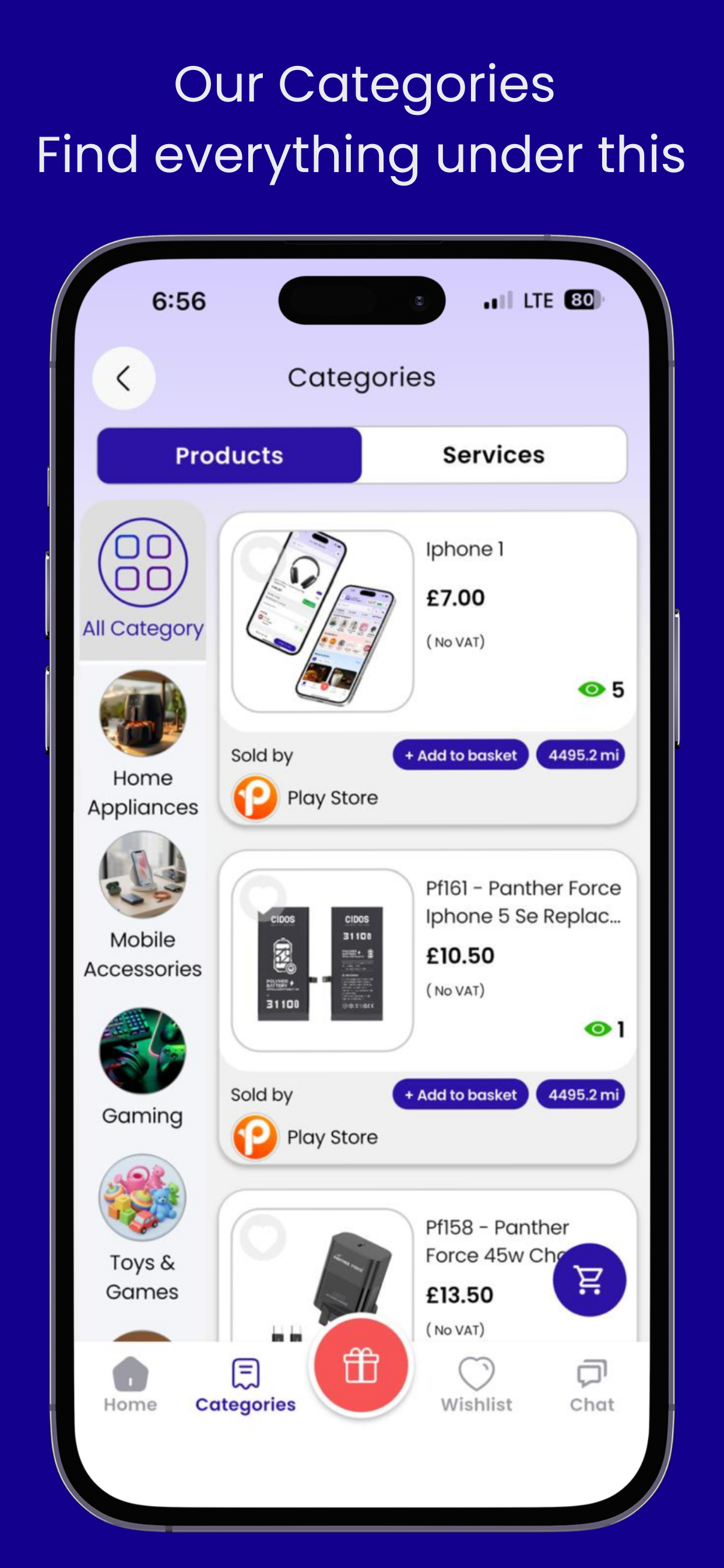 Profinderr screenshot 2