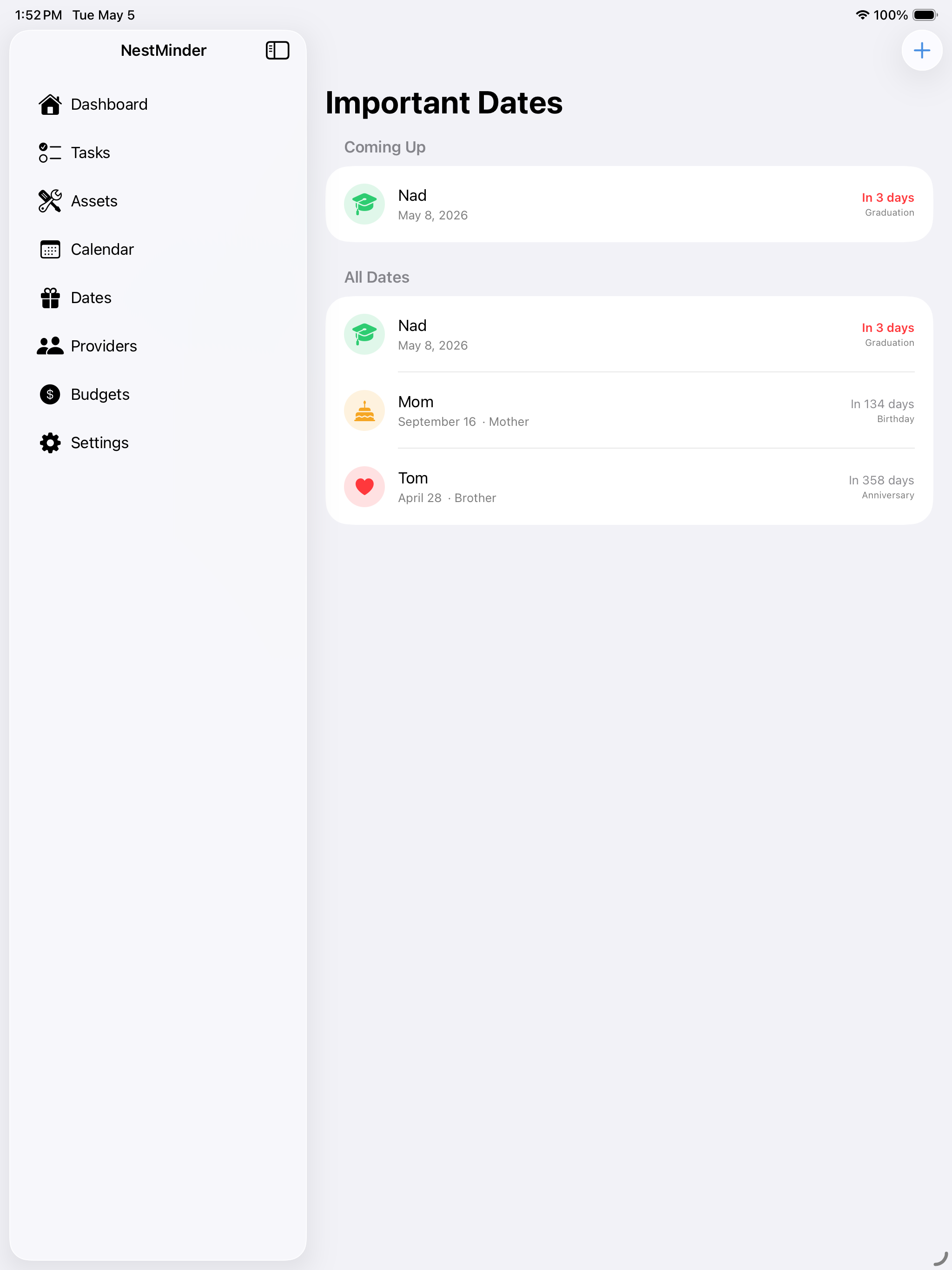 Nest Minder