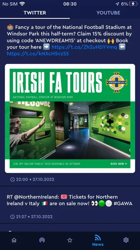 Football NI screenshot 8 of 8