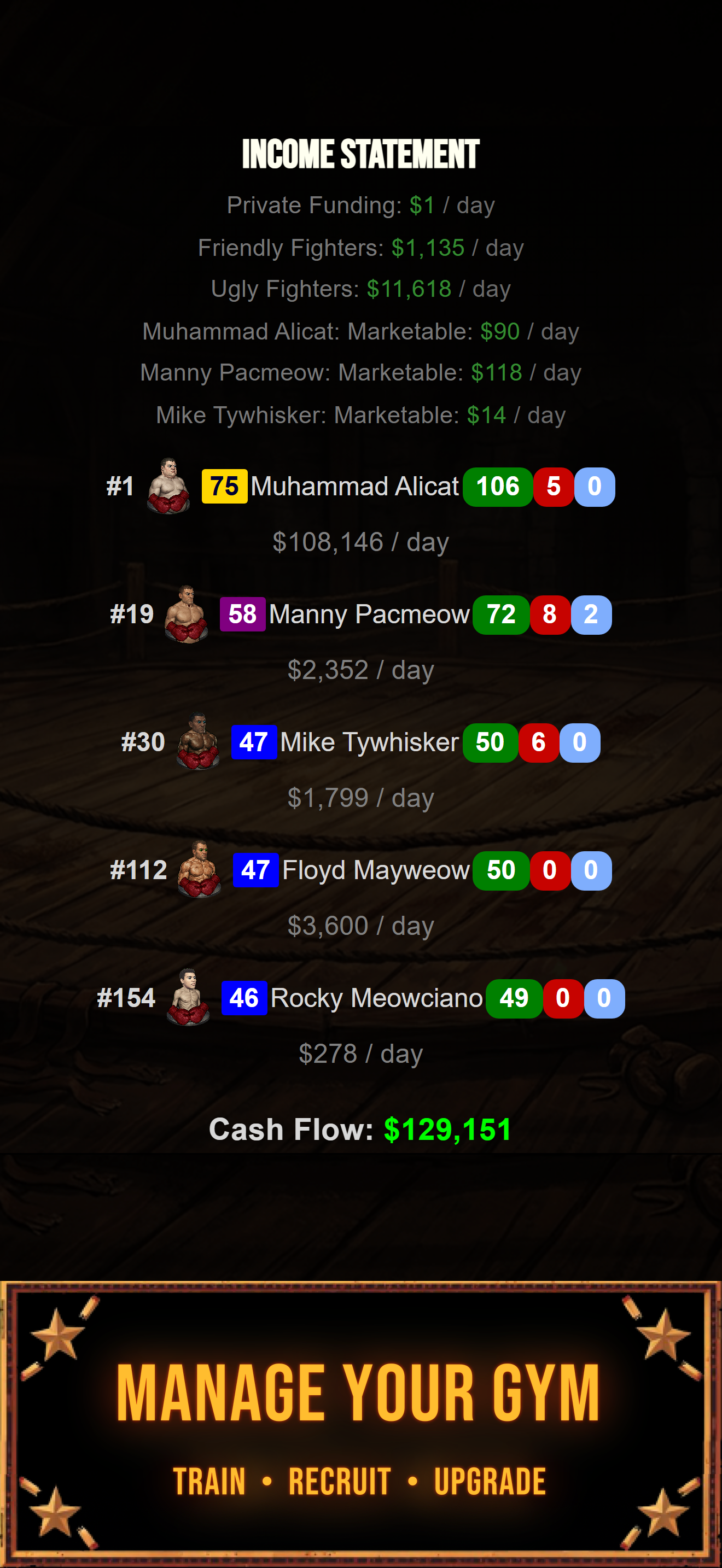 Turn Based Boxing: Tactics screenshot 8