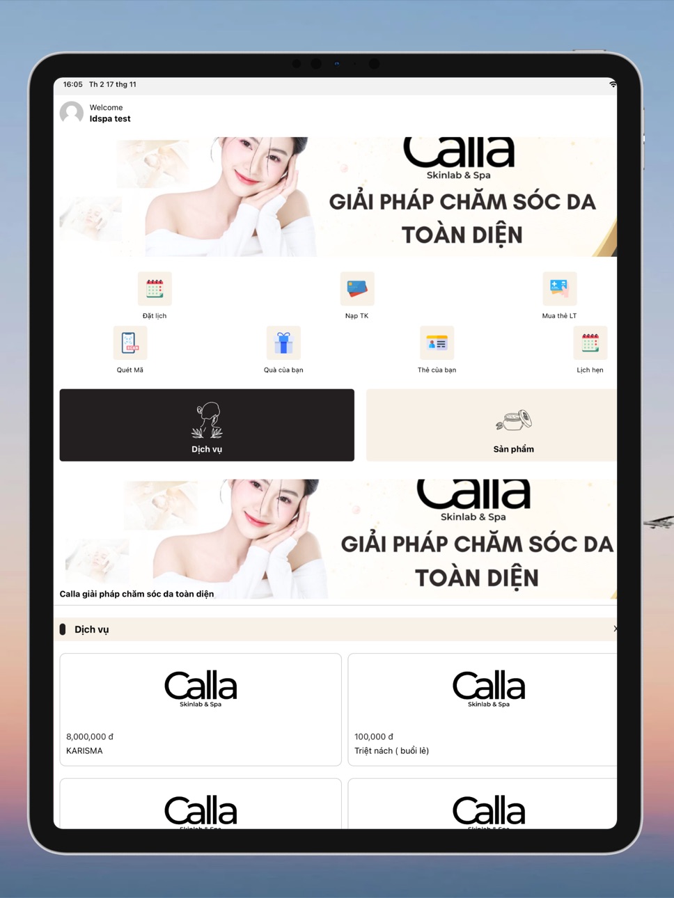 iPad screenshot