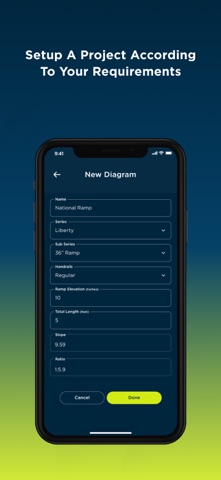 Ramp Configurator screenshot