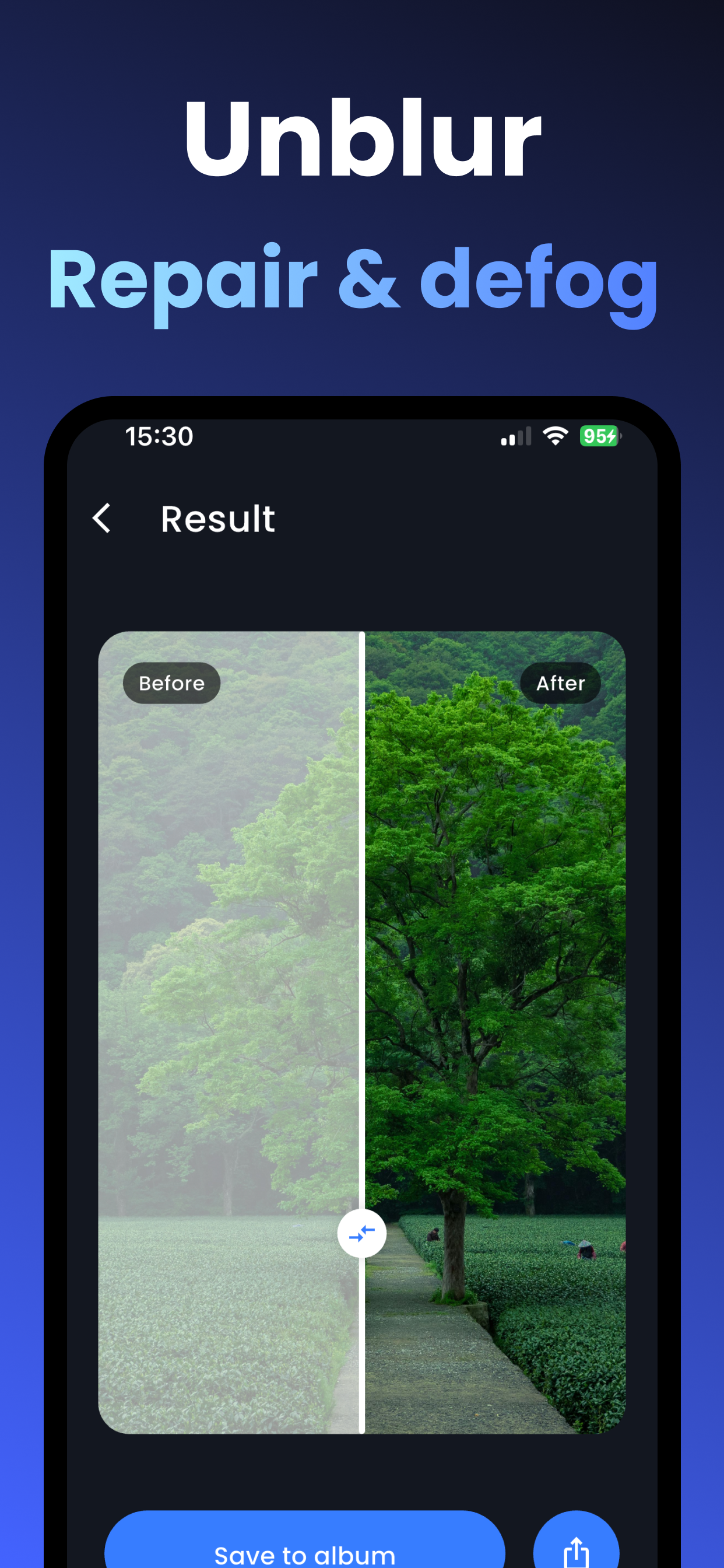 Unblur Photo - Photo Enhancer screenshot 4