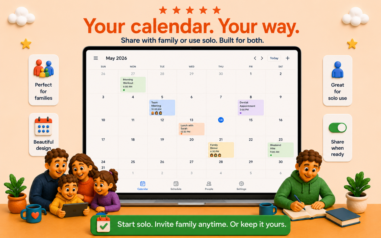Cove Family Calendar