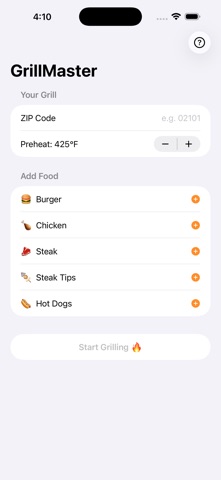 GrillMaster: BBQ Grill Timer Screenshot 2 of 5