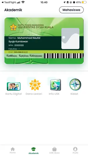 MyUSK screenshot 2