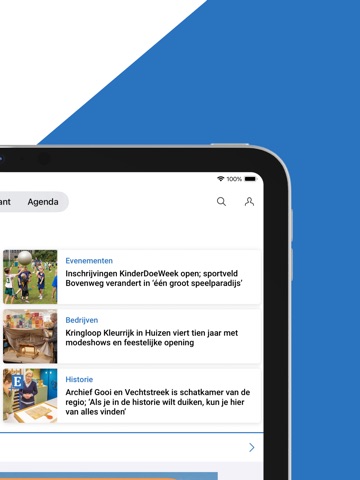 HuizerNieuws iPad screenshot 2