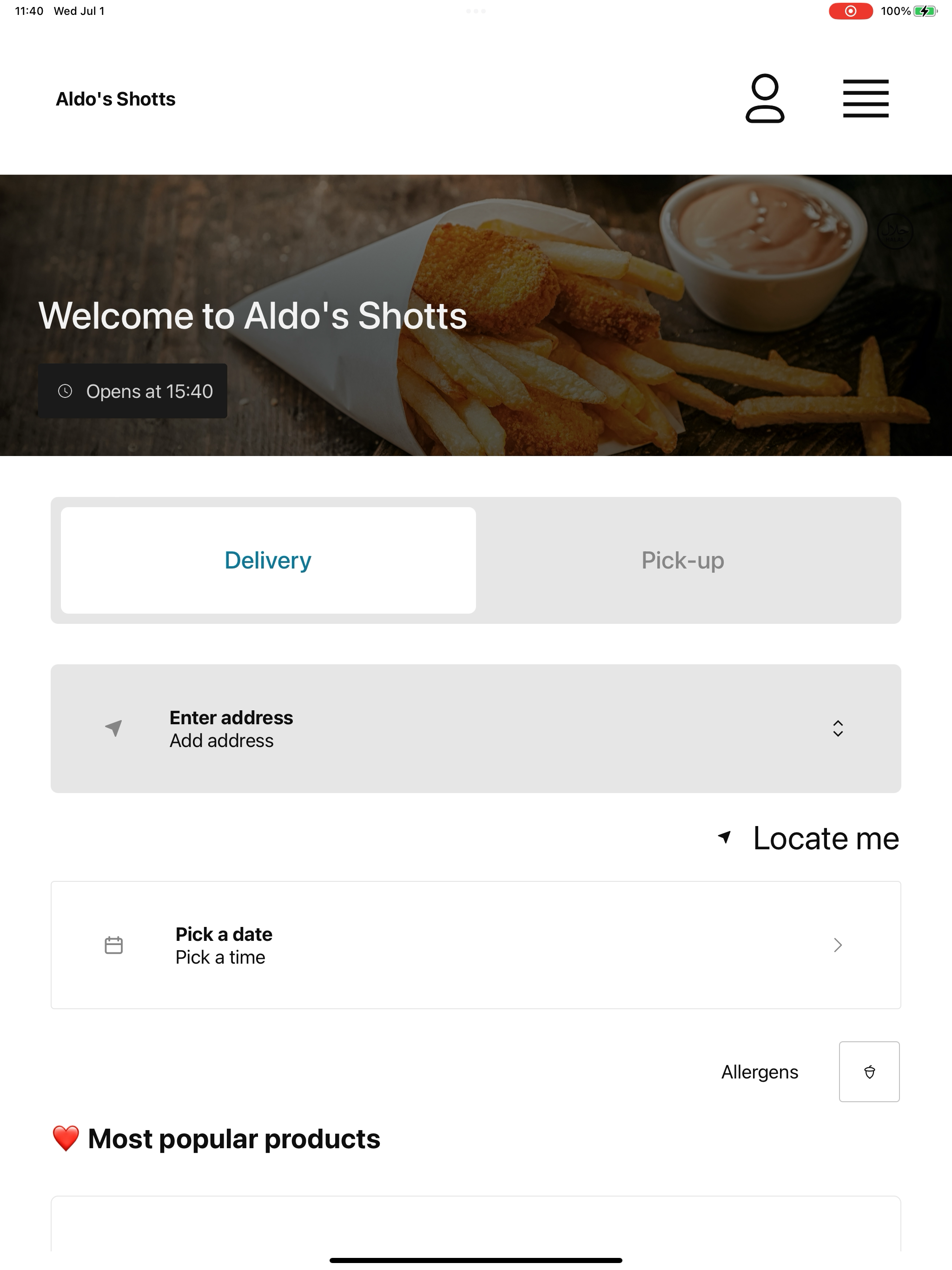 Aldo's Shotts screenshot 7