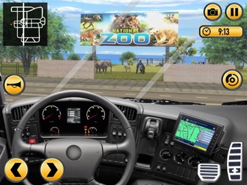 Zoo Animals Pet - Happy Truck iPad screenshot
