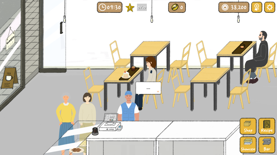 #2. Tiny Coffee Shop Story (iOS) 由: DongChul Kim