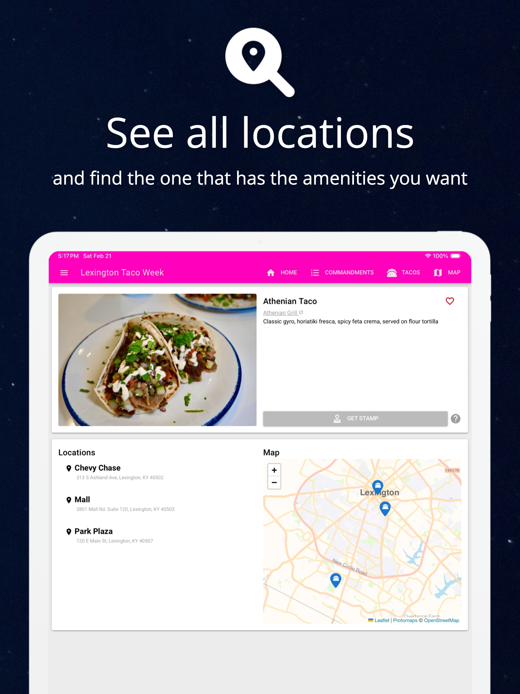 Lexington Taco Week screenshot 10