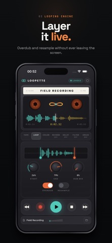 Loopette: Cassette Tape Looper Screenshot 3 of 5
