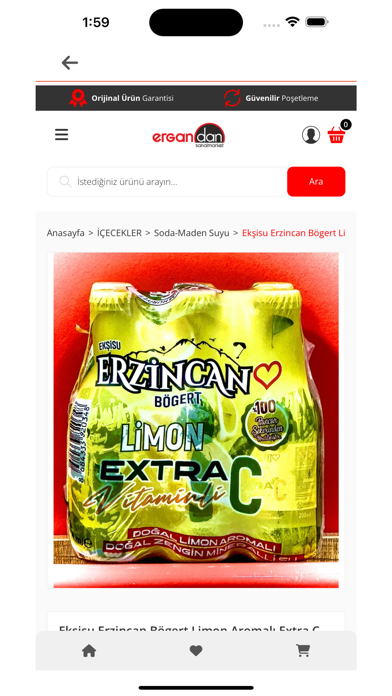 Ergandan Sanal Market Screenshot