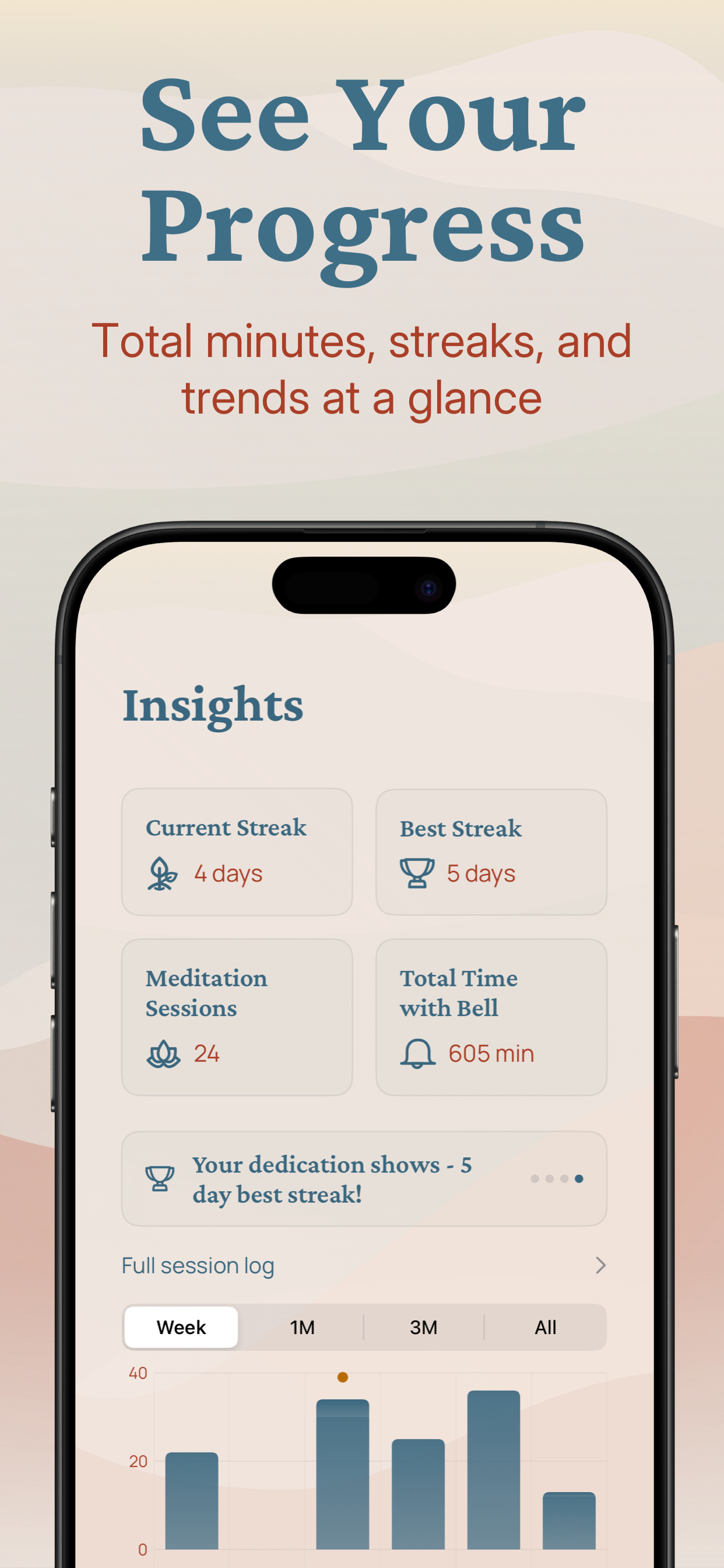 Bell - Simple Meditation Timer screenshot 3