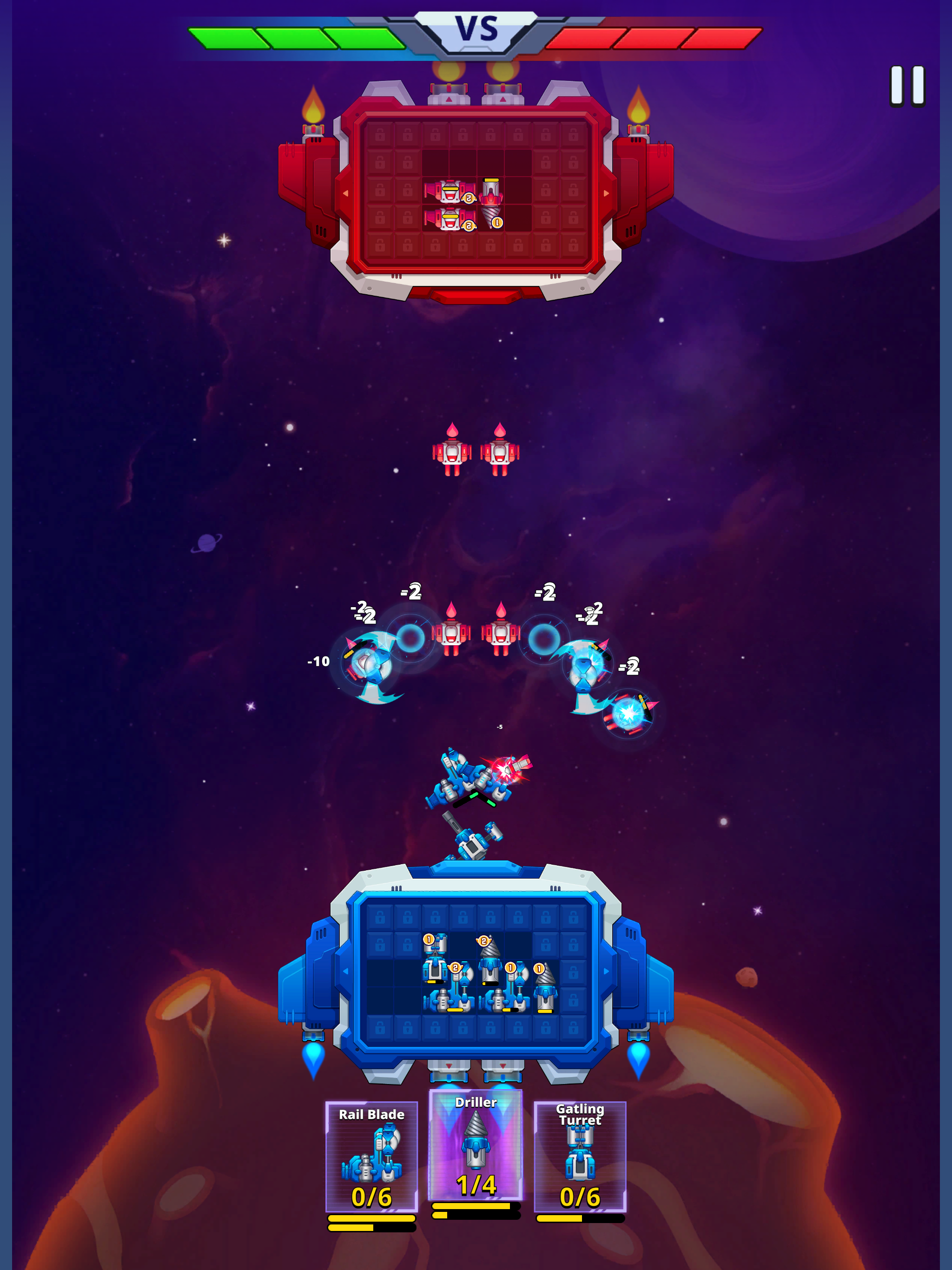 Space Grid: Build & Battle screenshot 8